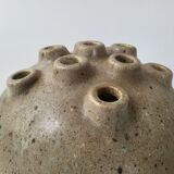 Vintage picnic vase la Poterie Périgordine in stoneware 1960