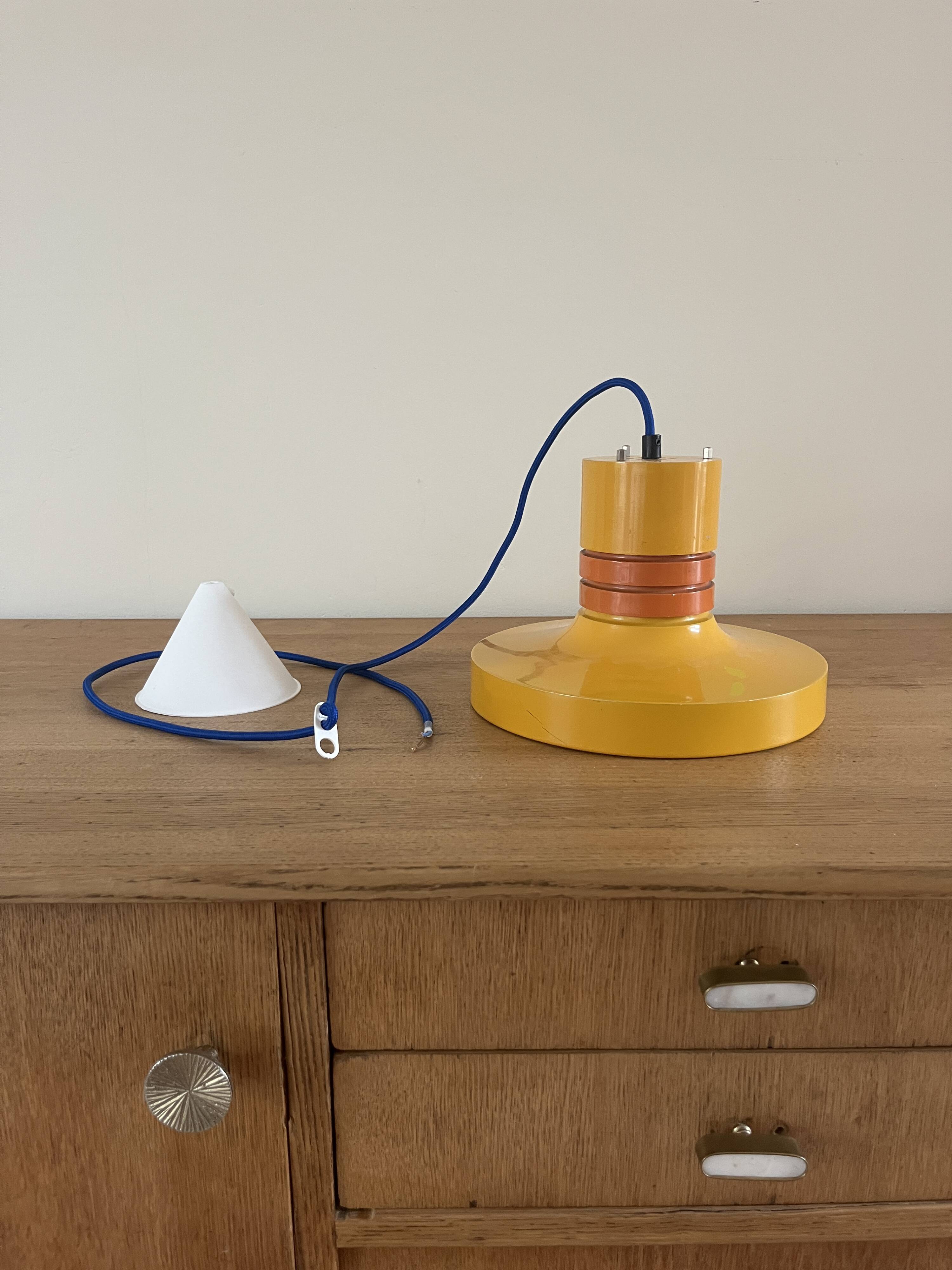 Vintage Danish space age pendant