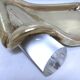 Porte stylo bronze verre design sculptural