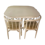 Table set and 4 chairs Thonet 1960