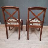 Pair of dining style chairs