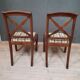 Pair of dining style chairs
