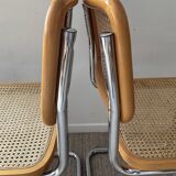 Pair of chairs Marcel Breuer Cesca B32