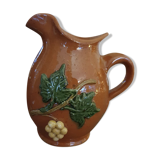 Glazed earth pitcher
