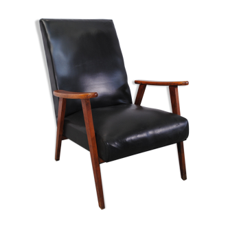 Vintage skai armchair
