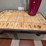 Table basse Roger Capron "Herbiers"