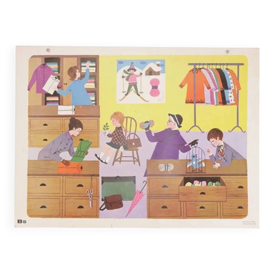 Affiche scolaire Daniel et Valérie B5