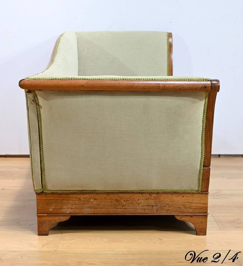 Meridian with a Solid Walnut Frame, Restoration Period – Early 19th Century