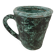 Large vintage turquoise ceramic pot from the 60s. Perfect condition. Dimensions: 20 cm high x 17 l.