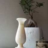 White marble vase