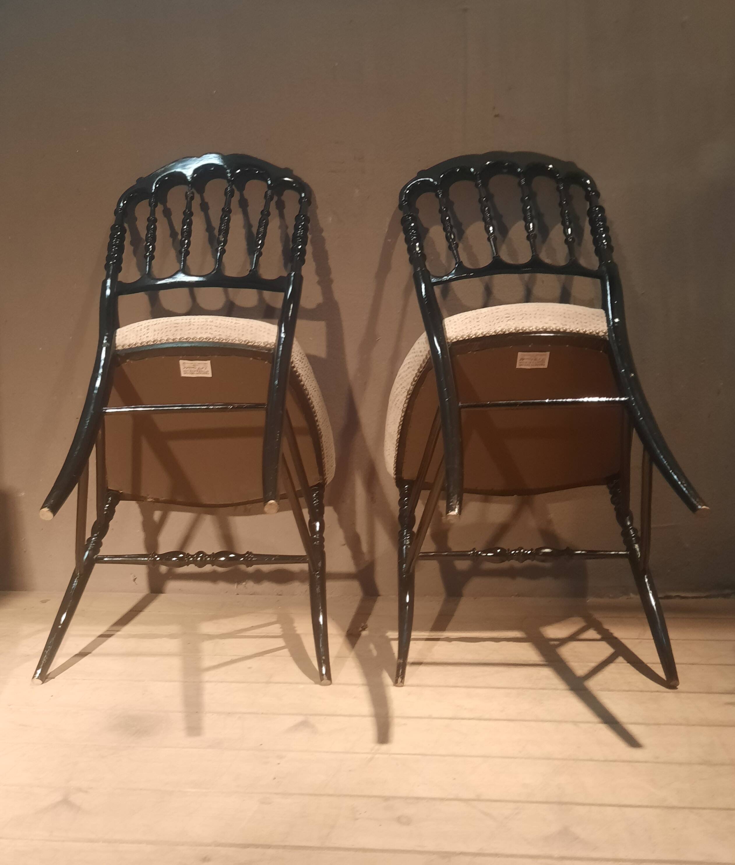 Pair of Napoleon III chairs
