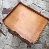 Pair of Louis XV style bedside tables in solid wood