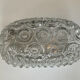 Vintage wall light Marguerite moulded glass