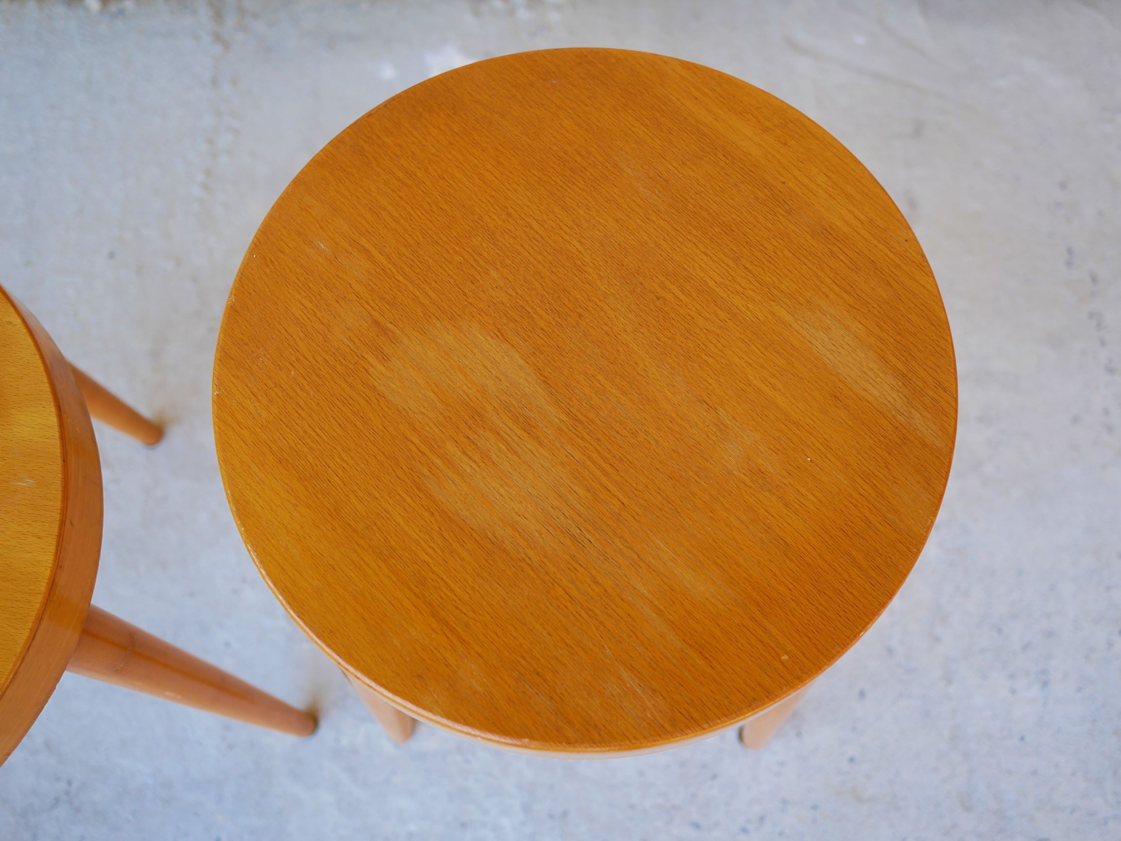 Pair of stools by Baumann