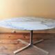 Marble table Roche bobois