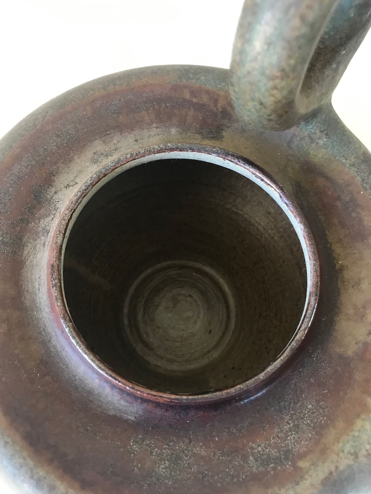 Vintage sandstone teapot by Jacques lacheny