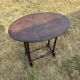English gateleg folding table