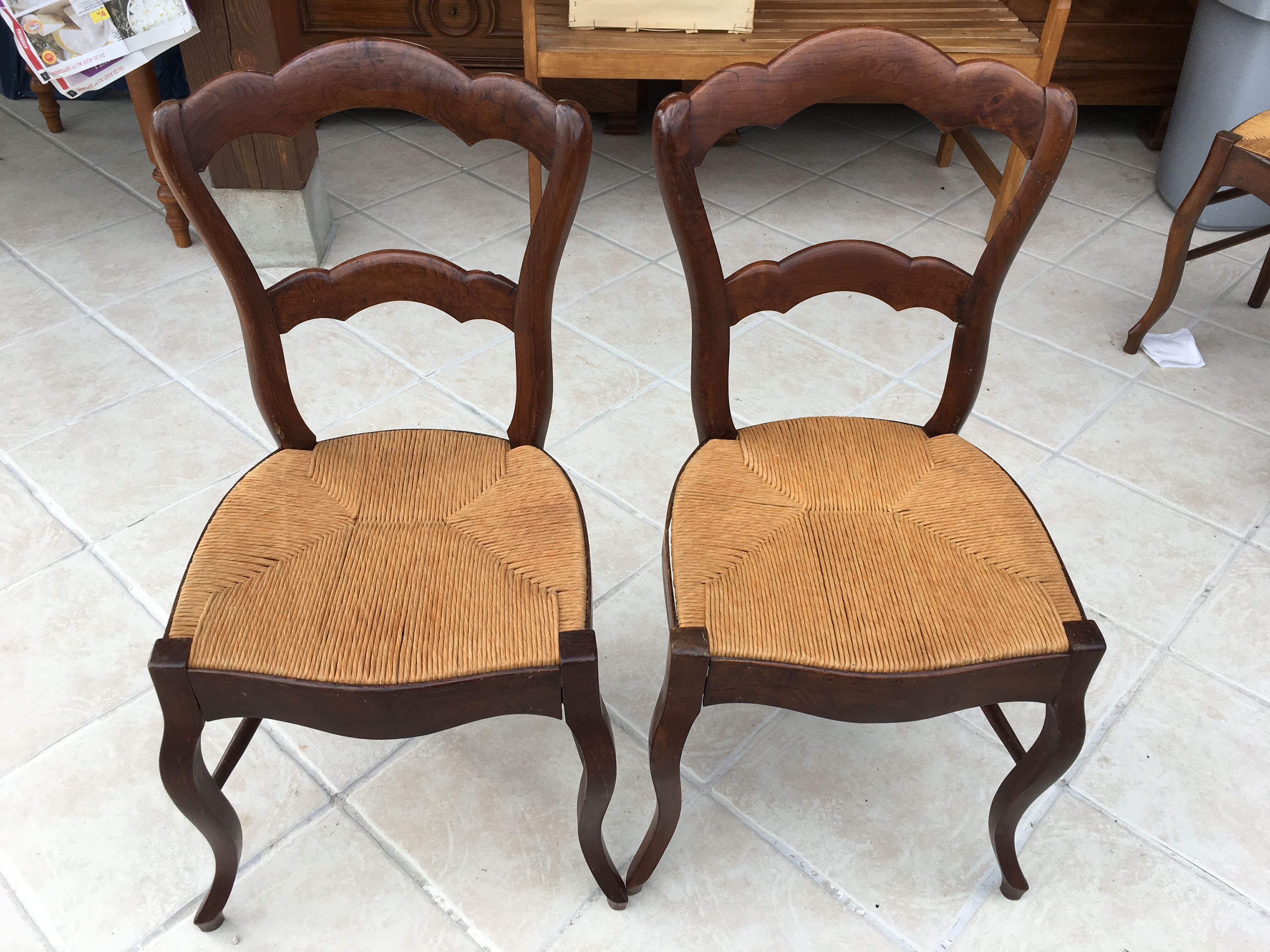 Pair of Louis Philippe chairs