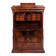Secretary - Hand polished mahogany - Flame structure - 4 drawers - Year 1840s