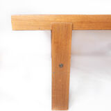 Table basse en teck avec carreaux de design danois, années 1960