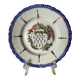 Assiette XIXème Hermine & Dragon Héraldique Bretagne