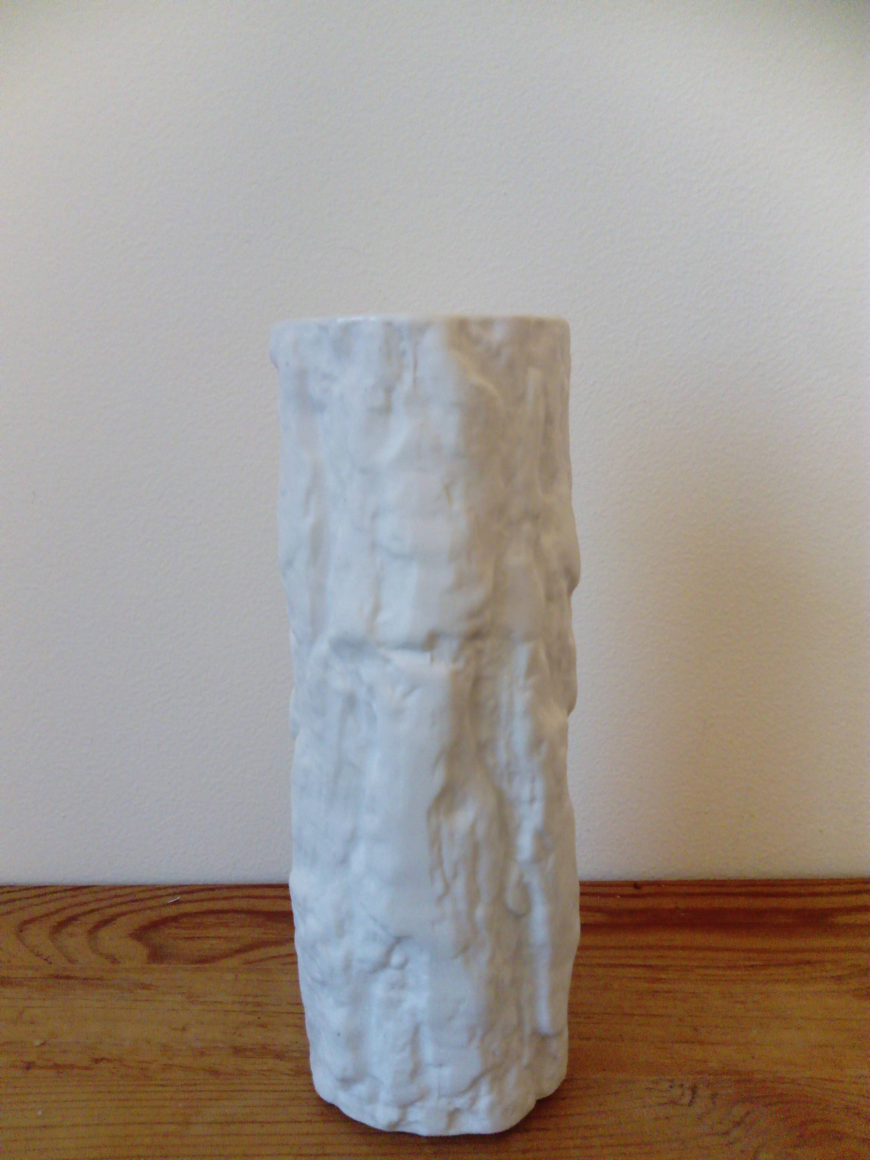 Bareuther Germany Bisque Porcelain Vase