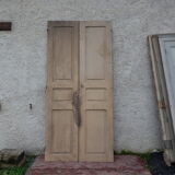 Old castle doors