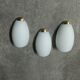 3 Vintage 90'S Ikea opaline wall lights (made in Italy)