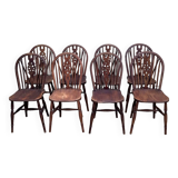 8 chaises Windsor