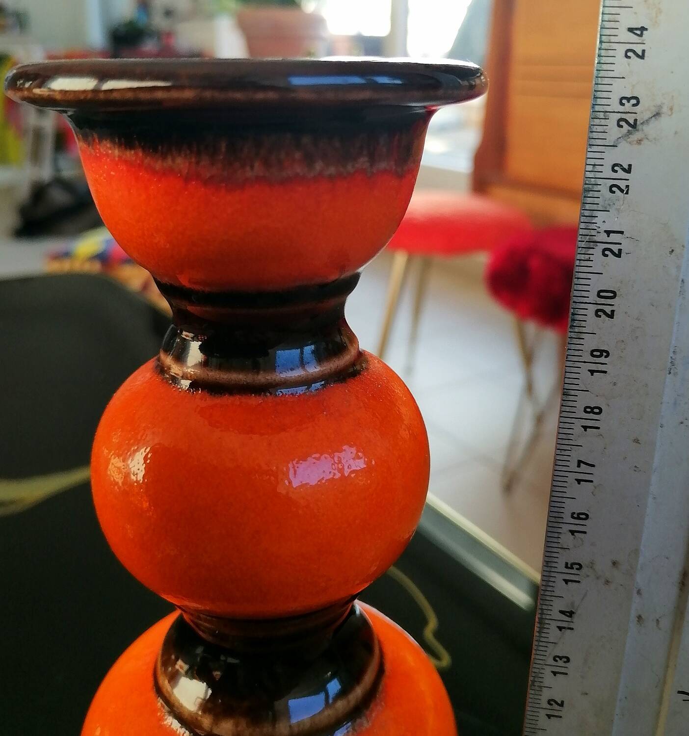 West Germany candle holder