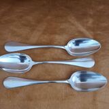 12 Silver-plated Dessert Spoons 60 g Maison Apollo.