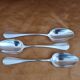 12 Silver-plated Dessert Spoons 60 g Maison Apollo.