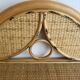 Pair of nightstands vintage rattan