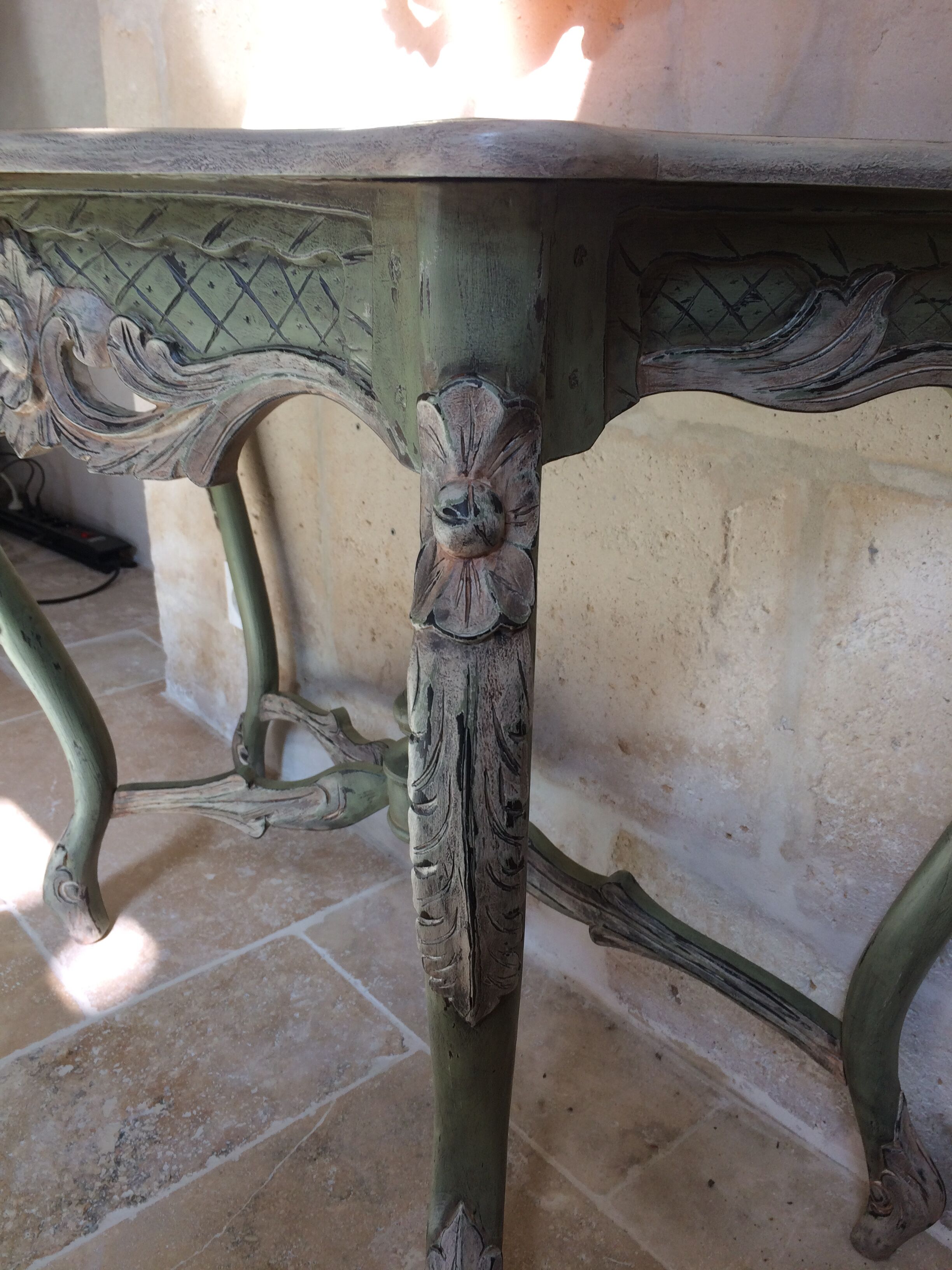 Louis XV-style console