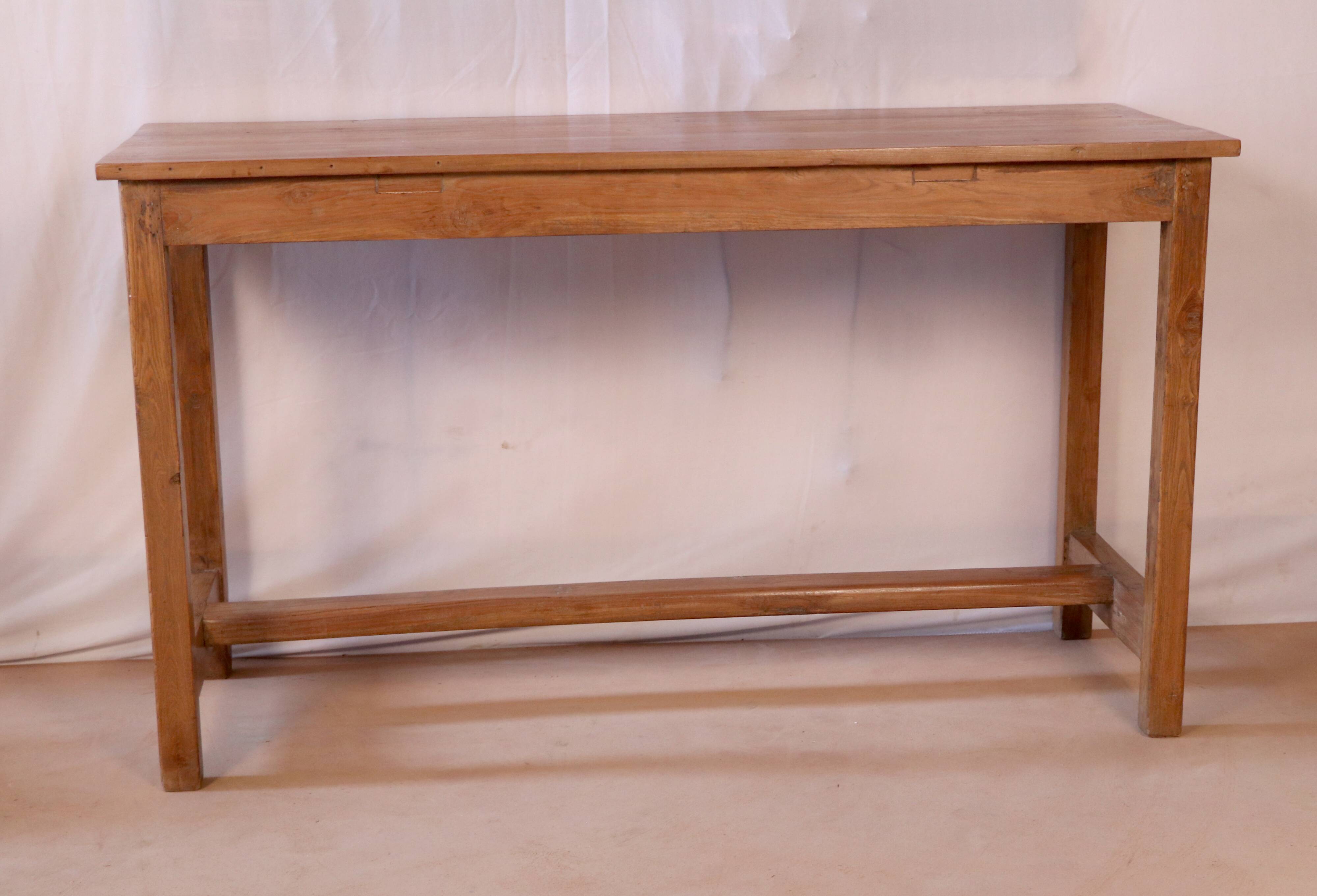 Old office - Burmese teak console