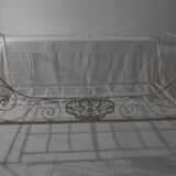 Forged iron bed