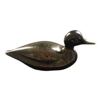 Canard en laiton bronze