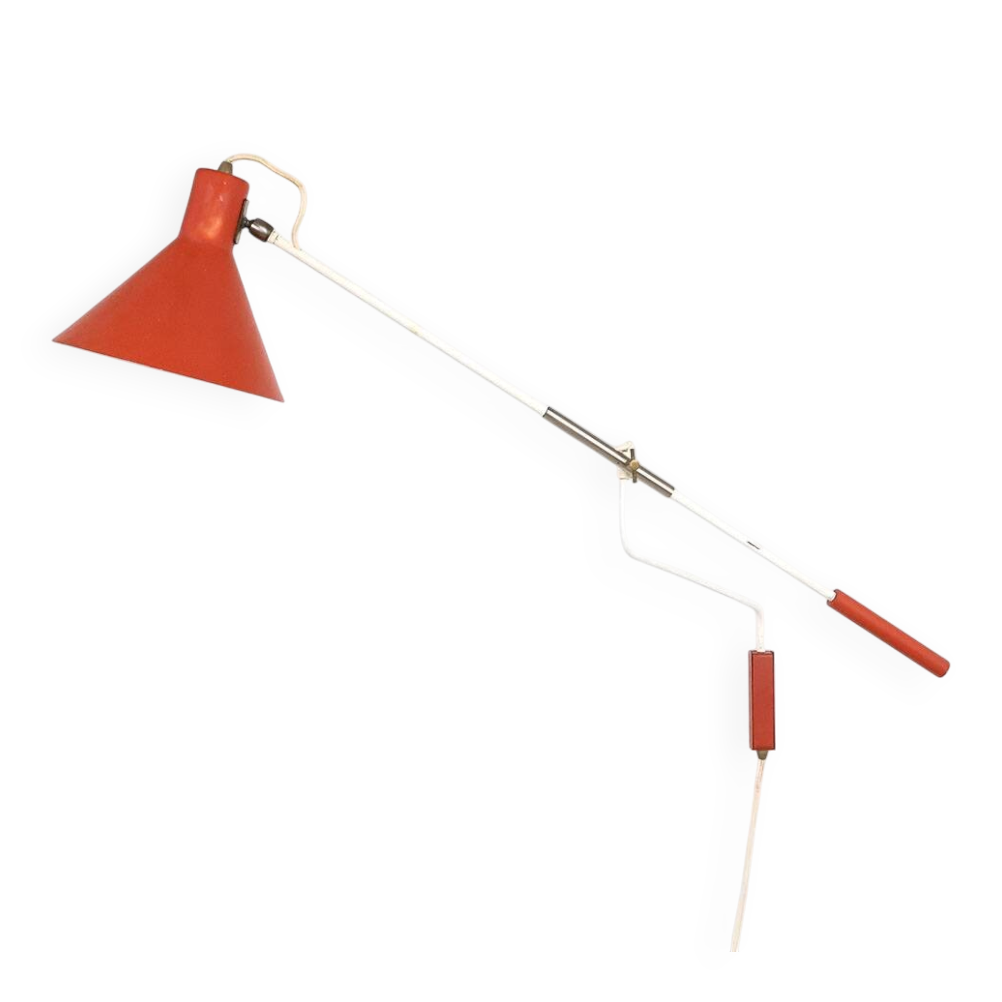 Anvia 7056 balance wall lamp by J.J.M. Hoogervorst, 1950s