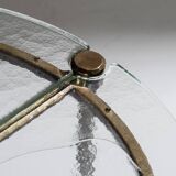 Bronze and glass coffee table, Lothar Klute, 1980s