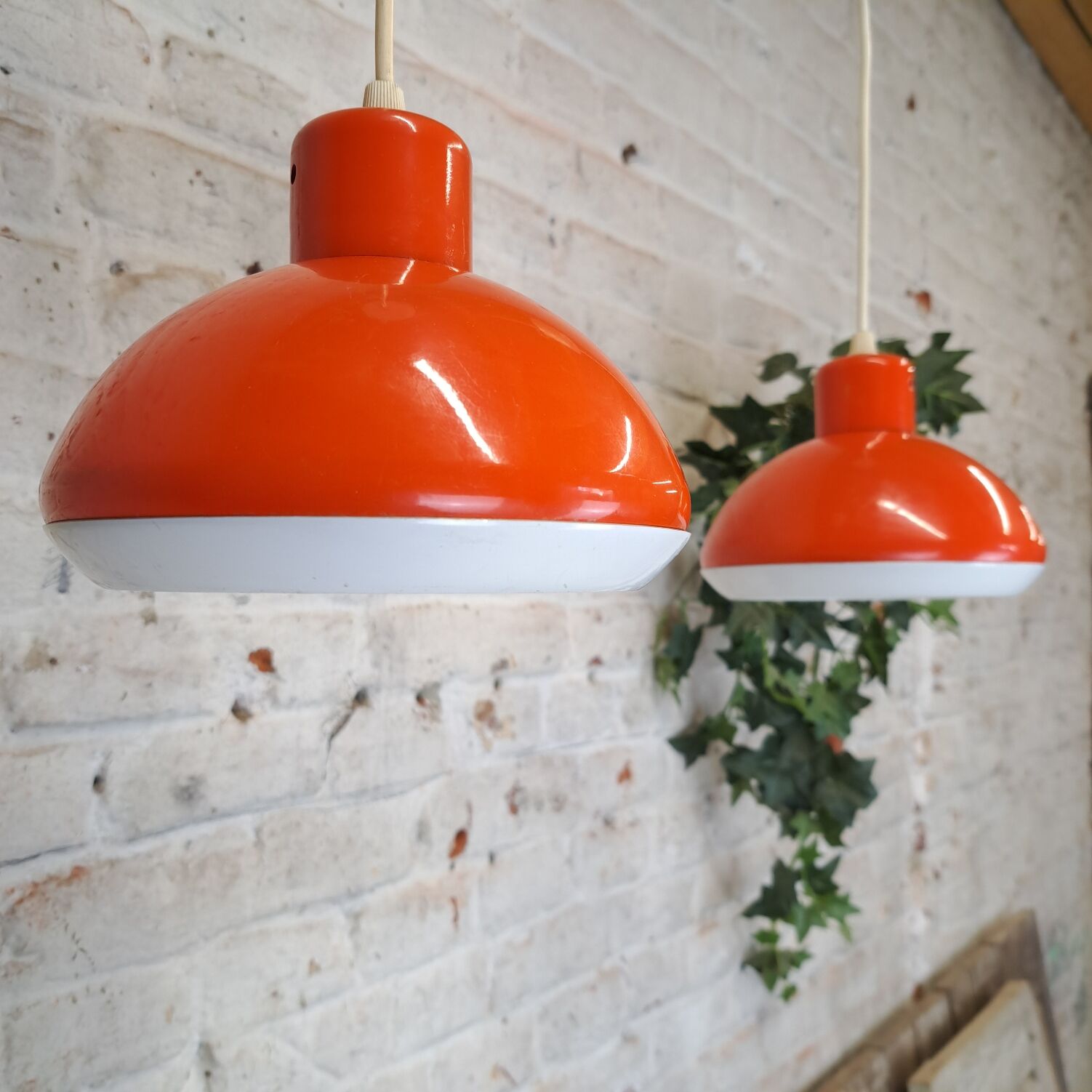 Vintage pendant lamps