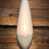 Vintage Ifö of Sweden ceramic bathroom lamps with opaline shades from the 1960s