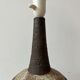 Danish mid-century ceramic table lamp base