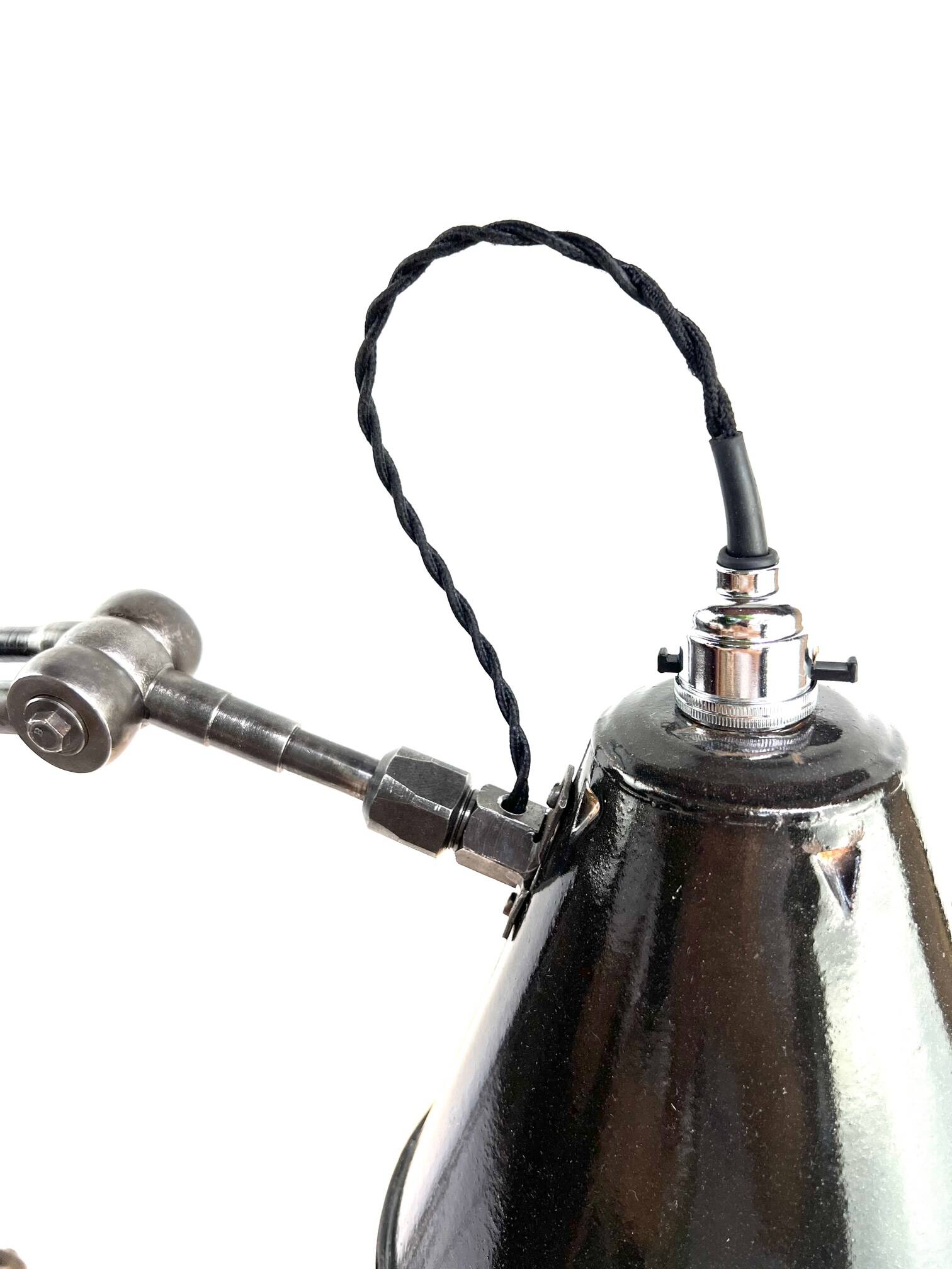 Lampe atelier mecanique 3 et 6 rotules 140 cm