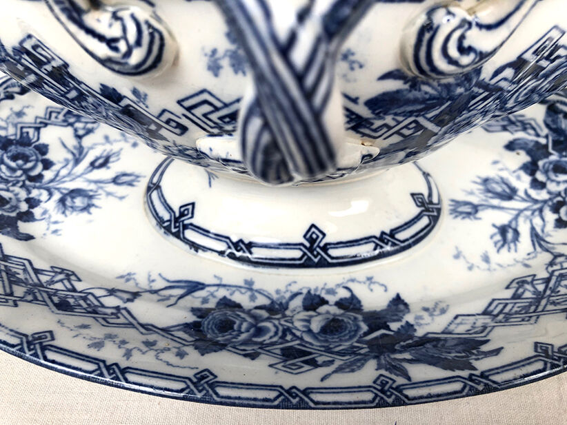 Creil - Montereau, a saucer and its sleeper. LM - Co