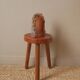 Empty mineral sculpture pocket cut stone handmade object