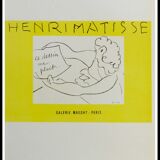 Lithograph Henri Matisse Mourlot 1959
