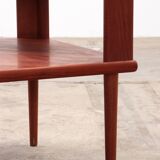 Swedish Corner Table Teak - Design by Alf Svensson & Yngvar Sandström