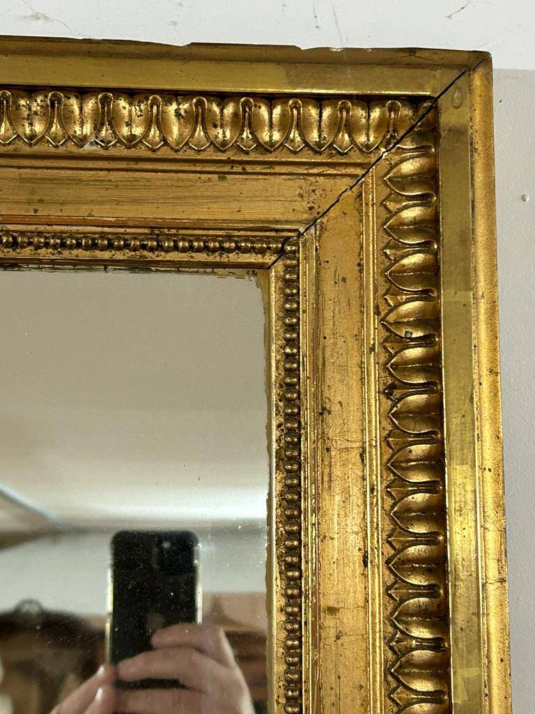 Louis phillipe mirror, louis xvi style, late 19th century