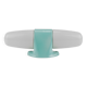 Wilhelm Wagenfeld Bauhaus Turquoise Double Sconce Wall Light, Germany, 1950