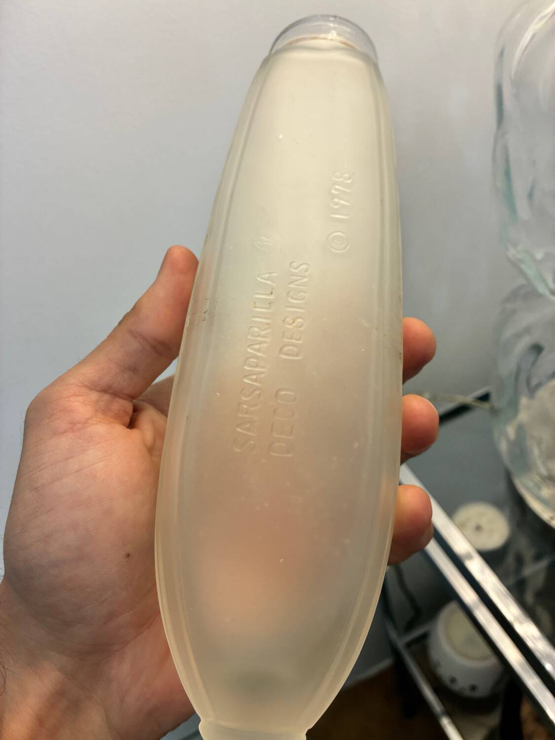 Lampe avion Sarsaparilla, Nyc 1984